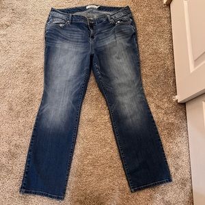 Torrid bootcut jeans sz 18 short